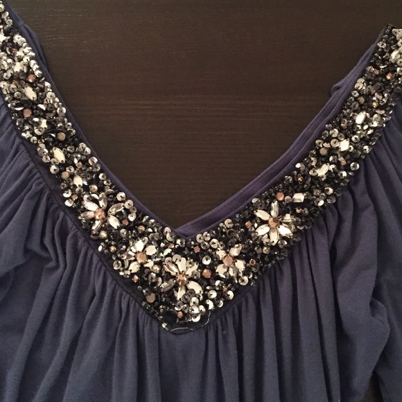 nu by Mark Anthony Embellished Top - Picture 4 of 4