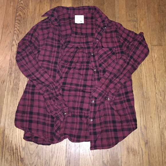 Pacsun LA Hearts Rarely Used Flannel