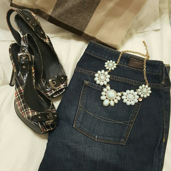 Blue heels