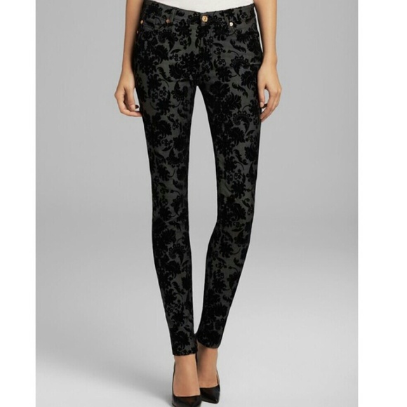 7 For All Mankind Printed Jeans