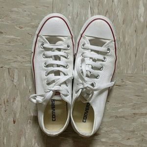 white converse shoes
