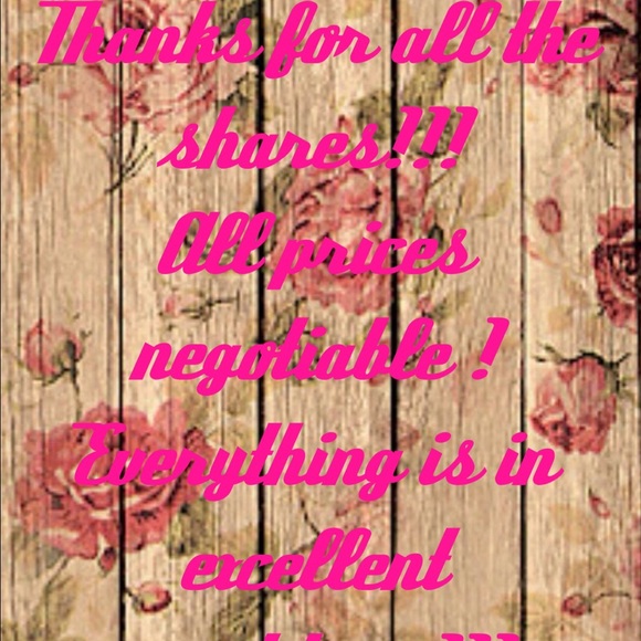 Prices negotiable !!!