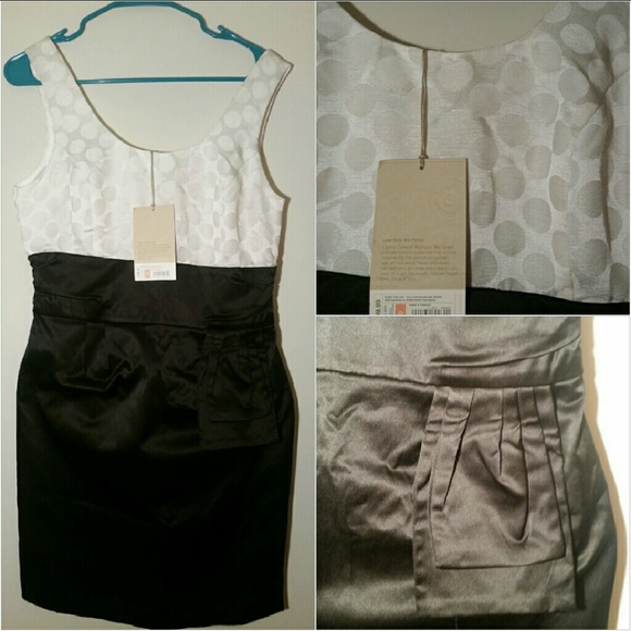 Target limited edition black and white dress