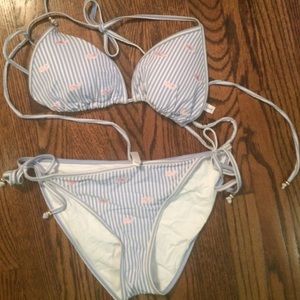 NWOT Vineyard Vines Seersucker Bikini