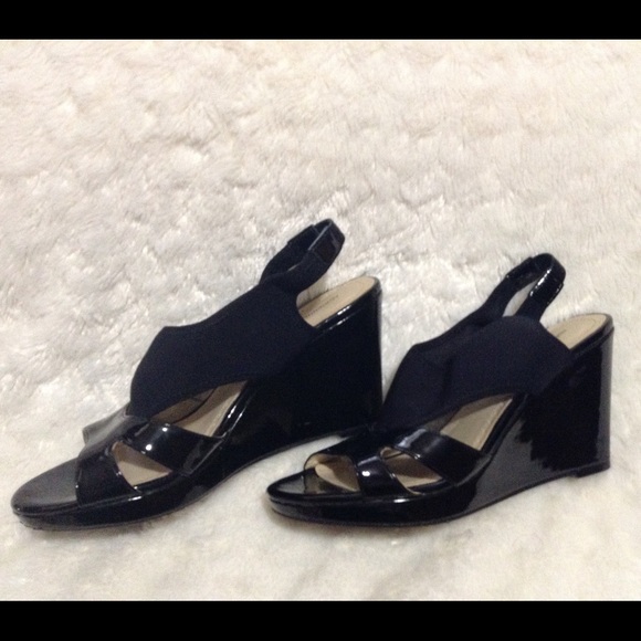 Black Wedge Shoes