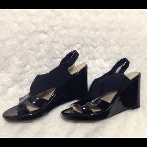 Black Wedge Shoes