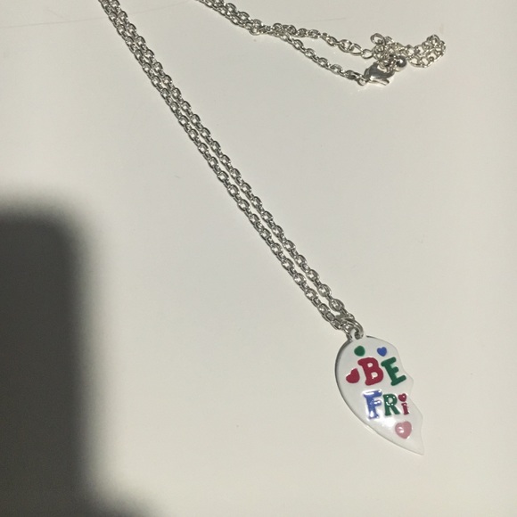 Half of a heart necklace