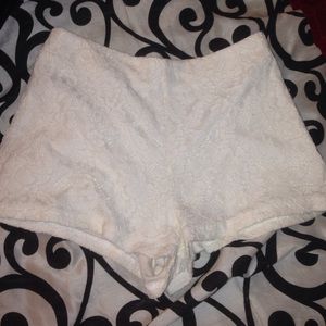 Lace shorts