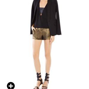 Camryn metallic cargo shorts