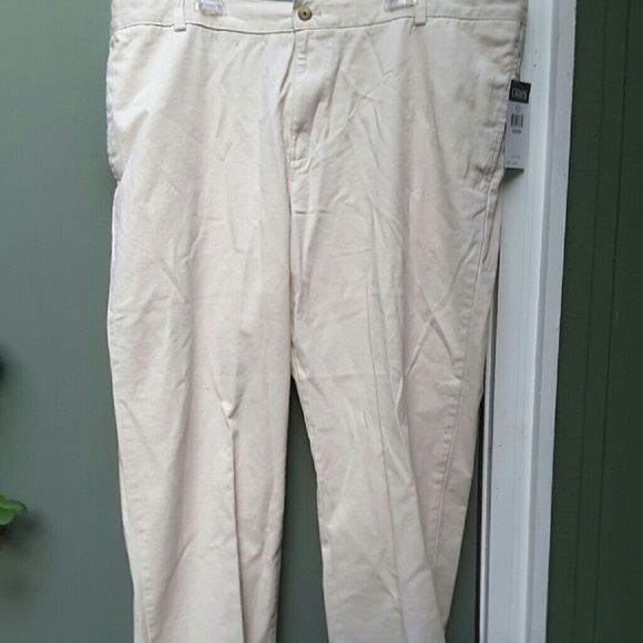 Ralph Lauren CHAPS Khaki Pants 42 x 30 - Picture 4 of 5