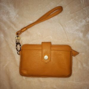 Yellow/orange steve madden wallet