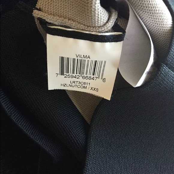 BCBGMaxazria Vilma Banded Skirt - Picture 4 of 4