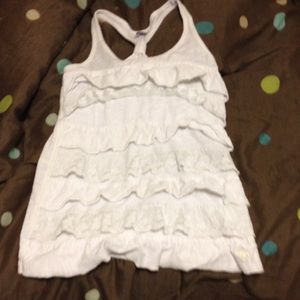 White dressy tank top