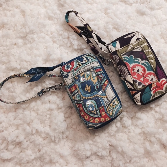 Vera Bradley photo ID wristlet bundle!!