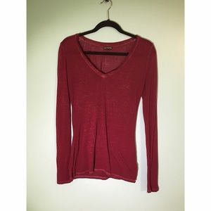 MAROON TOP