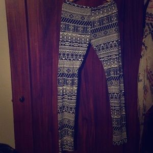 Printed leggings