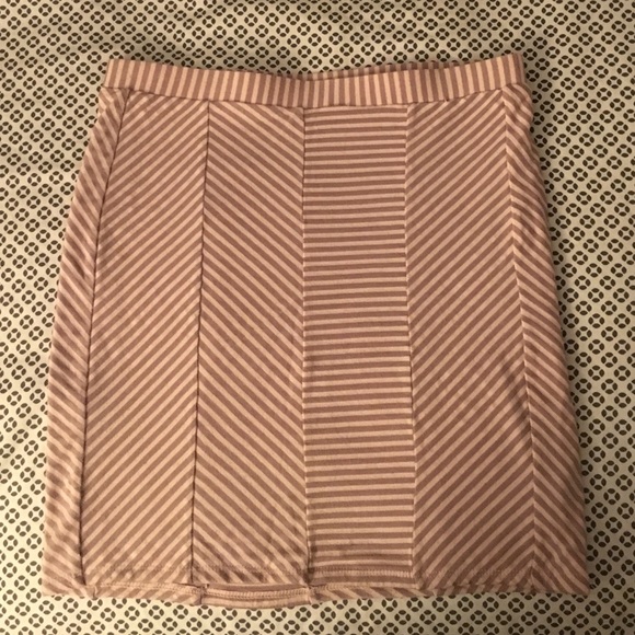 Free People striped skirt