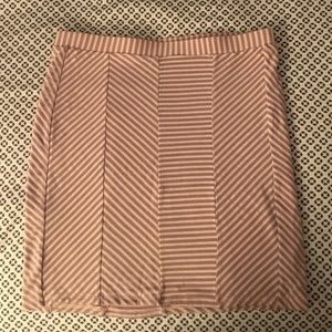 Free People striped skirt