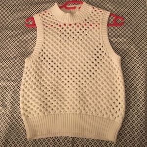 Theory crochet top