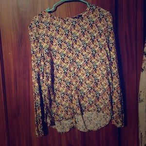 Floral printed shirt
