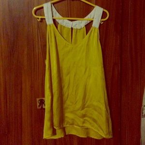 Yellow tank