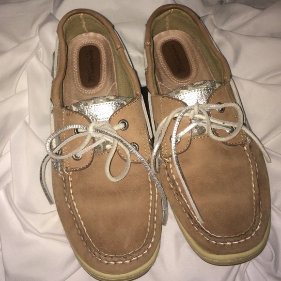 Beige Sperry Top-Sider - Picture 1 of 2