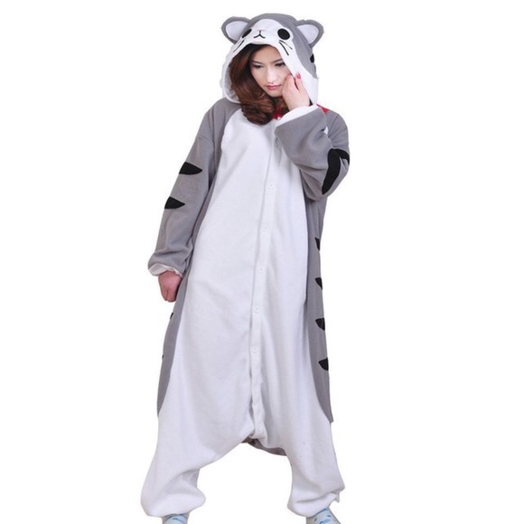 Hooded Cat Halloween Costume/Pajamas 🎃🐱