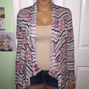 Tribal cardigan cardigan