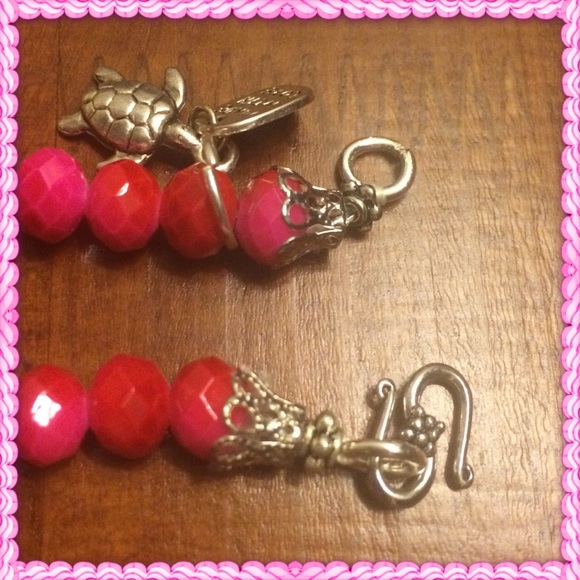 Pink Bead Bracelet - Picture 2 of 4