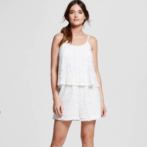 NWT Crochet Romper