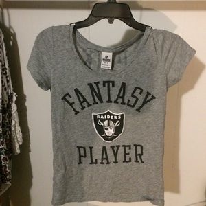 Victoria's Secret Oakland Raiders sleep set