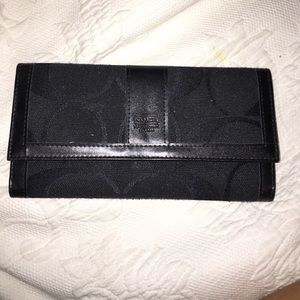 Black Coach wallet