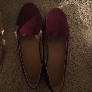 j crew suede loafer size5.5