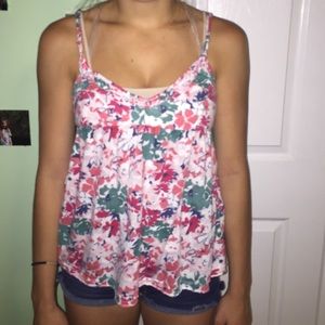 Floral tank top