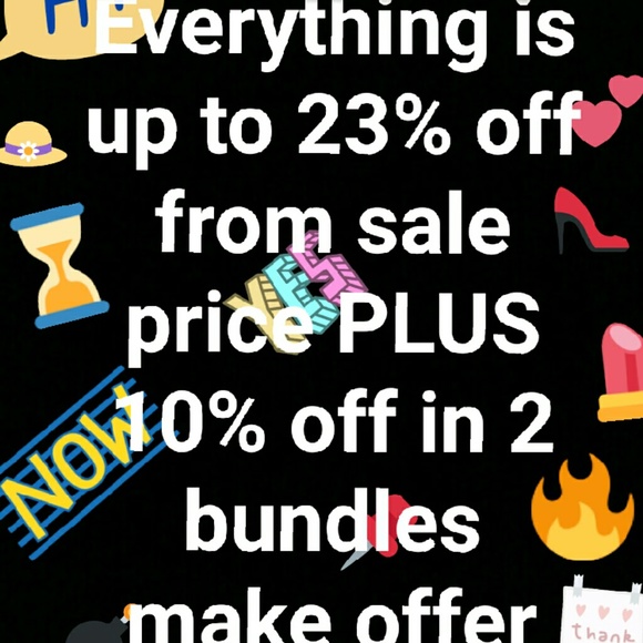 Everything Dropped Prices From Sale up to 25%