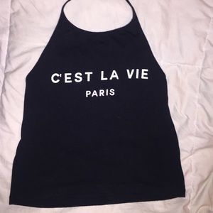 Brandy Melville crop top