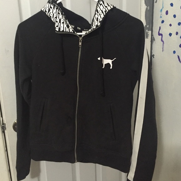 Black and White Pink VS sweater