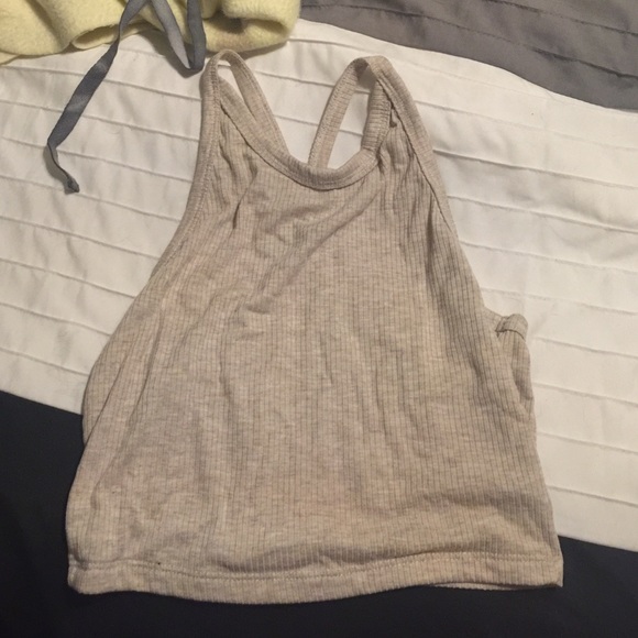 Pac Sun Me to We crop top in cream - Picture 1 of 2
