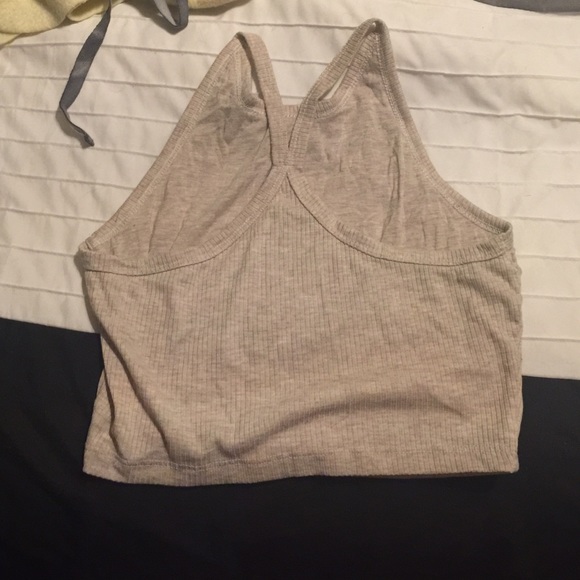 Pac Sun Me to We crop top in cream - Picture 2 of 2