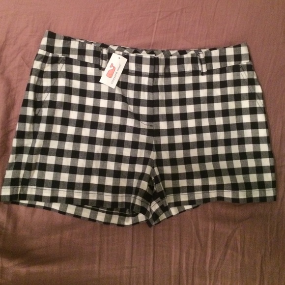 NWT Vineyard Vines Gingham Shorts