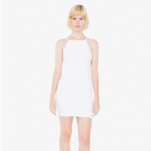 WHITE AMERICAN APPAREL DRESS