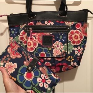 Lily Bloom Purse and Wallet set