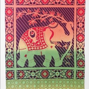 Urban outfitters elephant tapestry