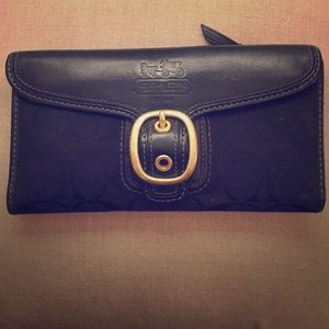 Black Coach Wallet