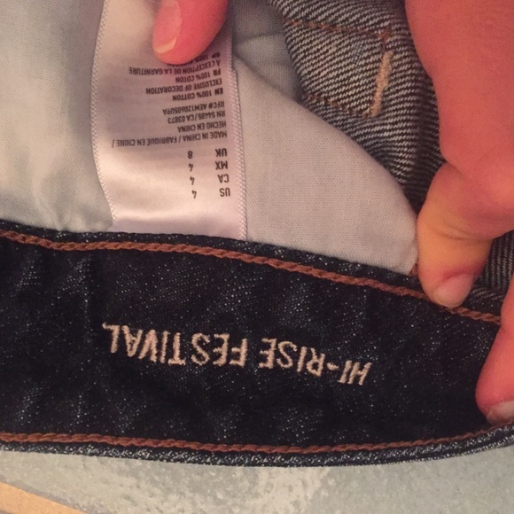 SOLD American Eagle Outfitters High Rise Festival - Picture 3 of 3