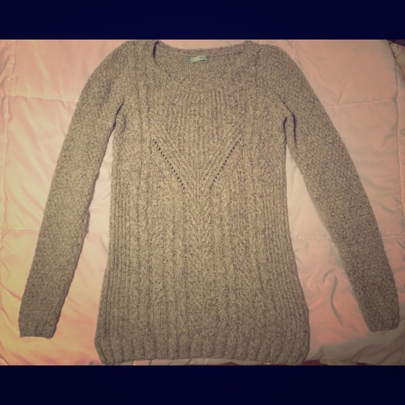 Medium Light Teal Ultra Soft Knit Tunic Sweater