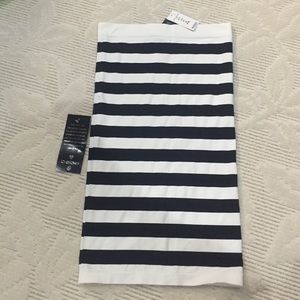 Bebe Bodycon stretchy strapless dress