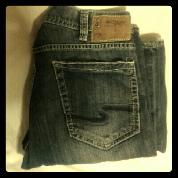 Silver Zac Jeans 34x34