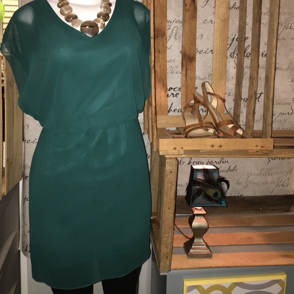 Sweet Storm Dresses & Skirts - Beautiful green feminine mini dress