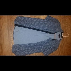 Gray Button Up